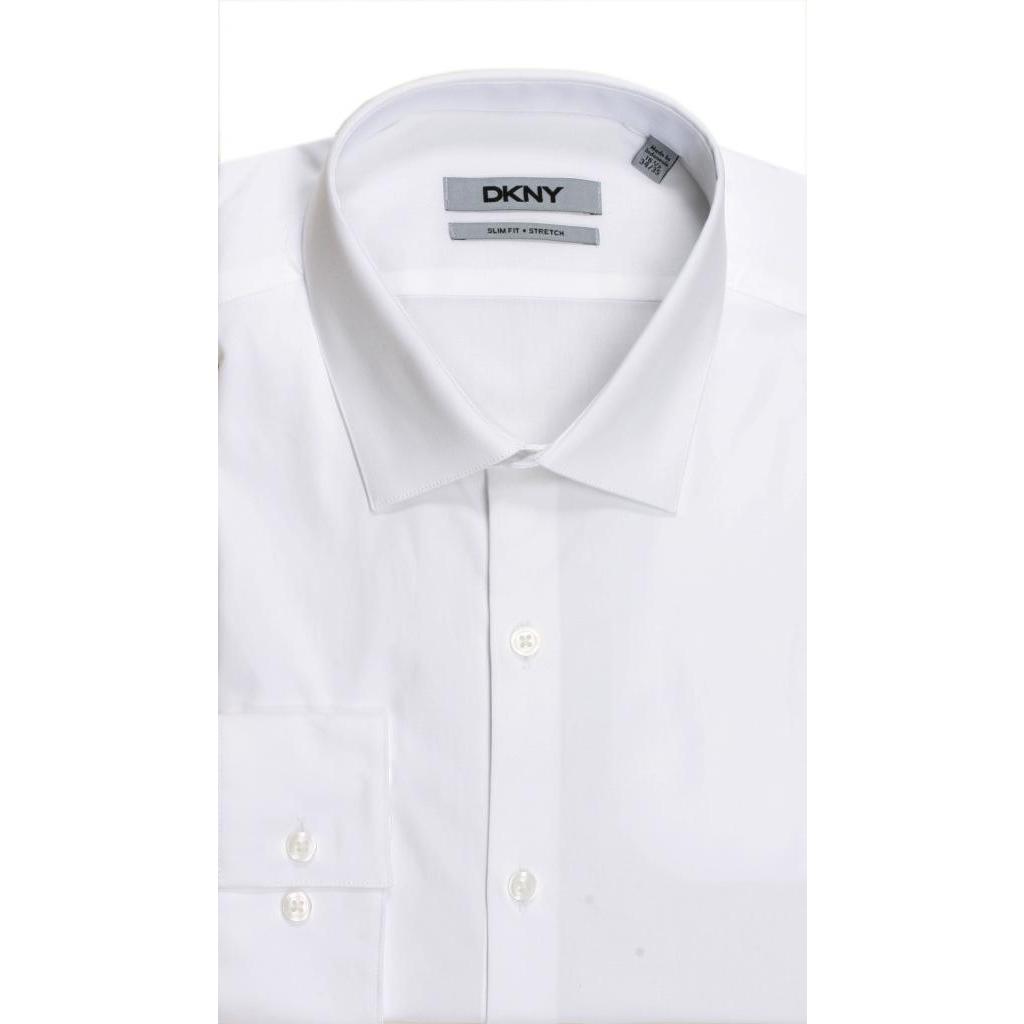 dkny slim fit stretch shirt