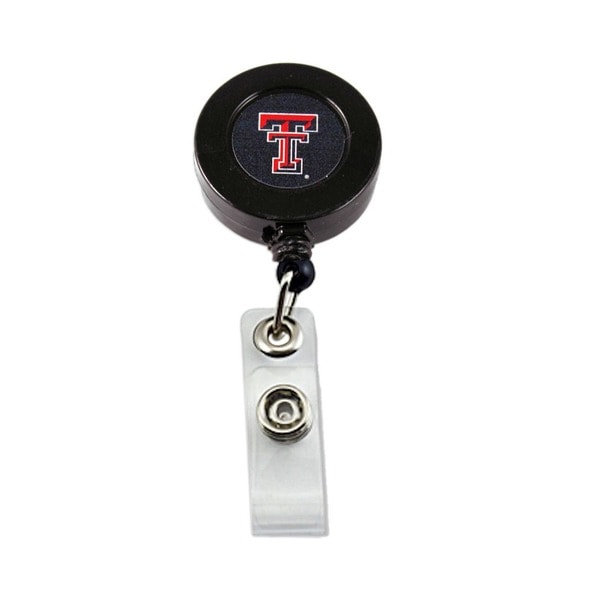 Shop NCAA Texas Tech Red Raiders Retractable ID Badge Holder Clip