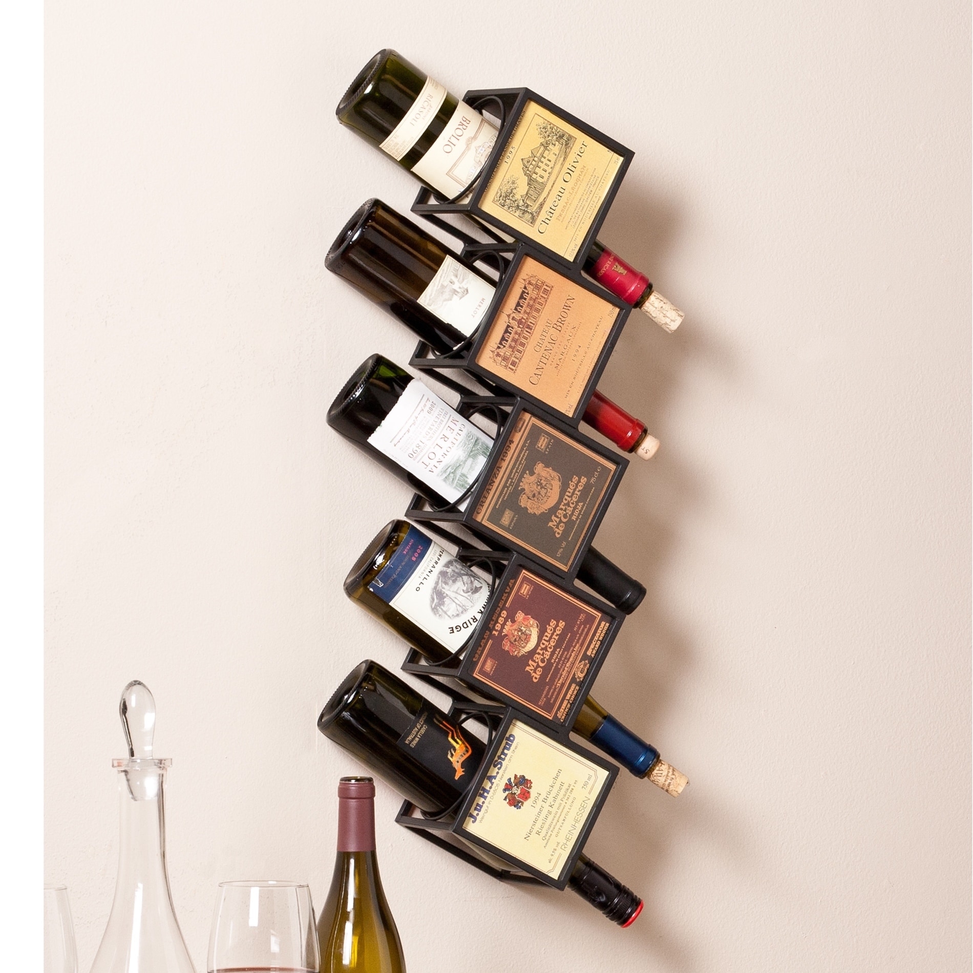 Upton Home Kaden Wall Mount Wine Rack   Shopping   Great