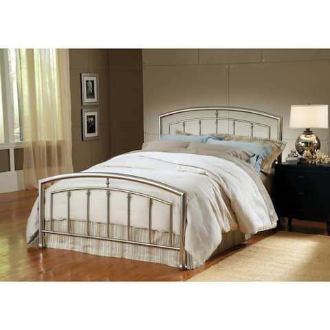 Claudia Matte Nickel Bed Set