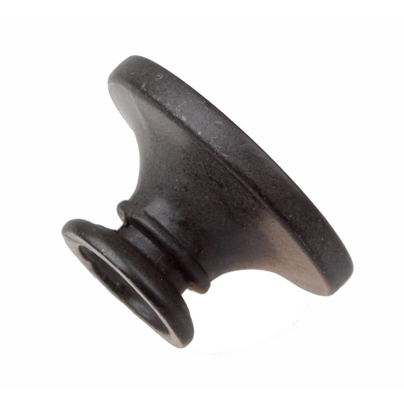 GlideRite 1-inch Oil Rubbed Bronze Small Round Ring Button Cabinet Knobs (Pack of 10)