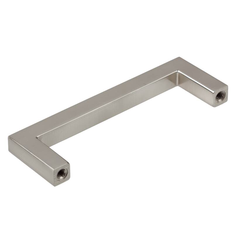 GlideRite 3.75-inch CC Satin Nickel Square Cabinet Bar Pull (Set of 10)