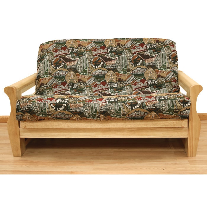 Travel Pattern Fullsize Futon Cover Multi eBay