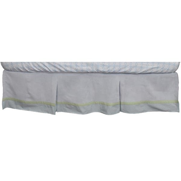 slide 2 of 5, Nurture Imagination Blue Corduroy Dust Ruffle