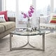 preview thumbnail 2 of 2, Signet Stainless Steel Coffee Table