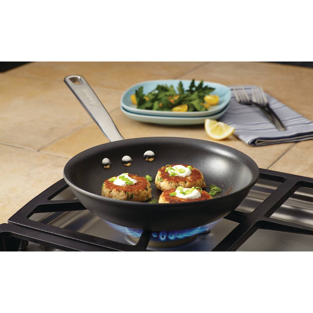 Anolon Authority Hard-anodized Nonstick 8 1/2-inch Grey French Skillet