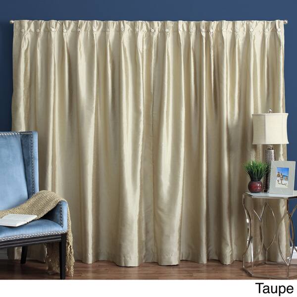 Shop Artisan Box Pleated Back Tab Drapery Patio Panel Free