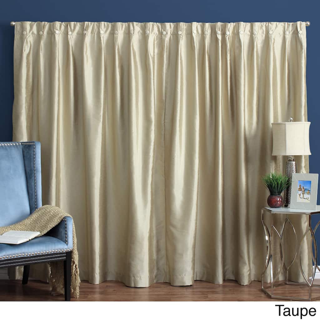 Artisan Box-pleated Back Tab Drapery Patio Panel