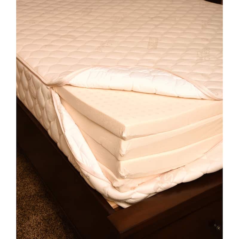 Amboise 12-inch King-size Adjustable Comfort Latex Mattress