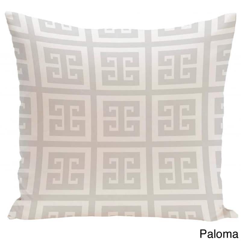 20 x 20-inch Large Greek Key Print Geometric Decorative Throw Pillow