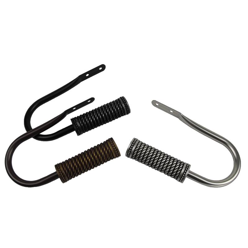 InStyleDesign Yarn Curtain Holdback Pair - n/a