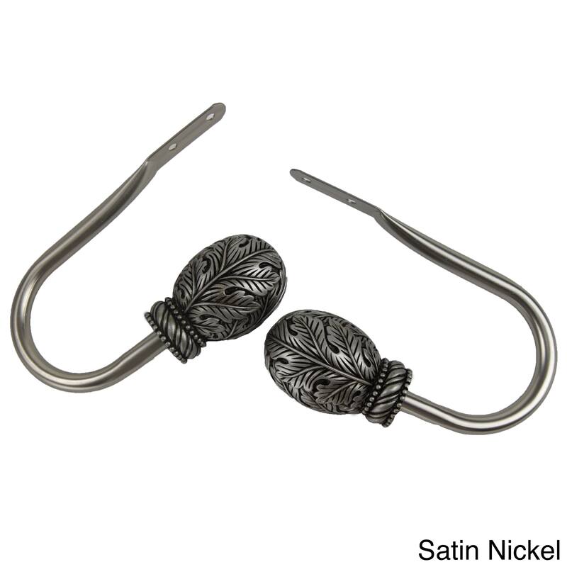 InStyleDesign Laurel Curtain Holdback Pair - n/a