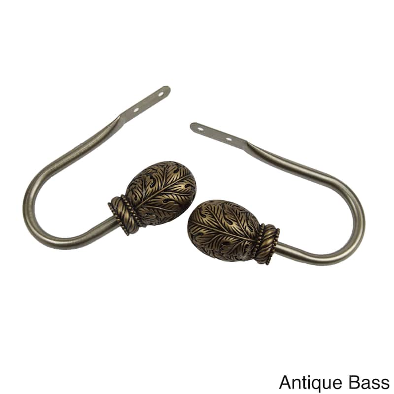 InStyleDesign Laurel Curtain Holdback Pair - n/a