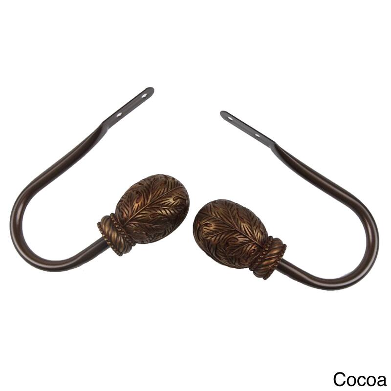 InStyleDesign Laurel Curtain Holdback Pair - n/a
