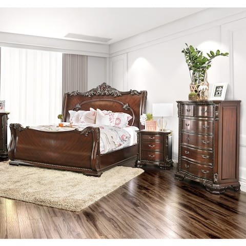 Furniture of America Now Traditional Cherry 3-piece Bedroom Set