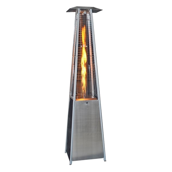 Shop SUNHEAT Contemporary Square Design Portable Propane Patio Heater