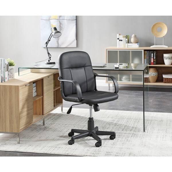 Shop Black Adjustable Office Chair Overstock 9240508