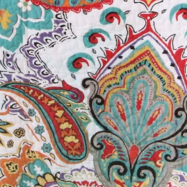 The Curated Nomad Horsdal 100% Cotton Paisley Norvana Quilt Set