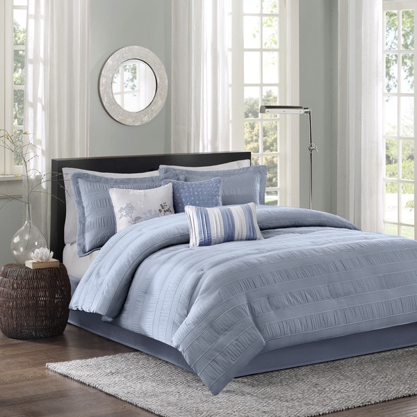 Shop Madison Park Manchester 7-Piece Comforter Set ...