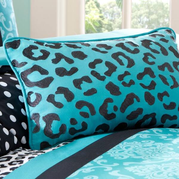 Shop Mi Zone Camille Teal Comforter Set On Sale Free Shipping