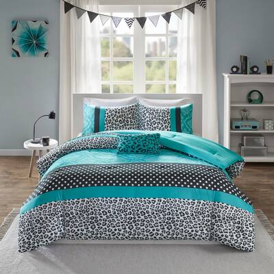 Blue Animal Print Comforter Sets Find Great Bedding Deals