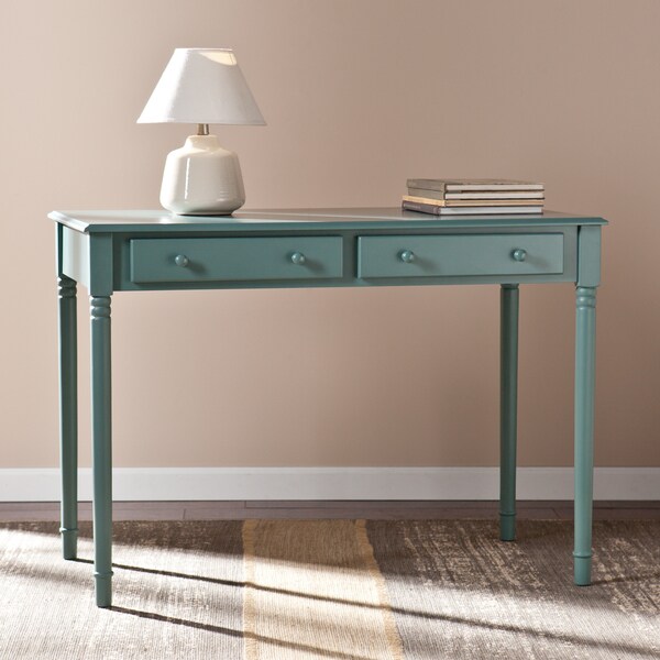 Shop Harper Blvd Winfield Agate Green 2Drawer Writing Desk On Sale