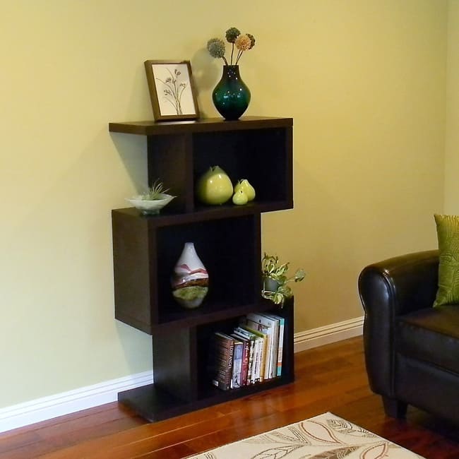 Conrad Heavy Duty 3-cube Espresso Display/ Bookcase