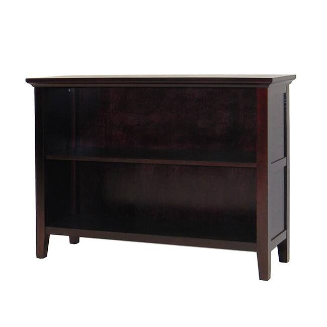 Ferndale Dark Cherry Double-shelf Bookcase