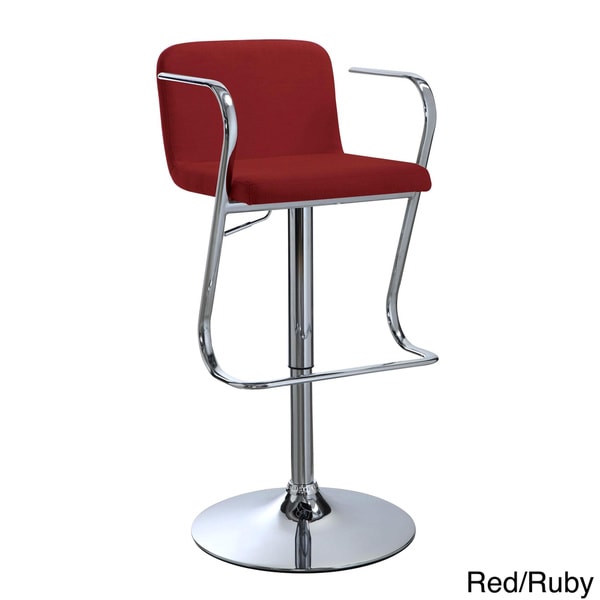 Zahare Contemporary Adjustable Bar Stool   16408251  