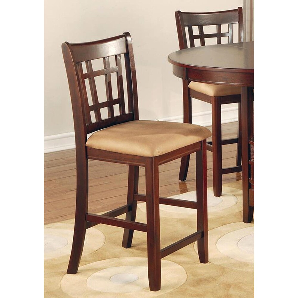 cherry counter height chairs