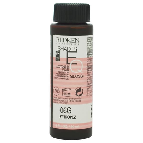Redken Shades EQ Color Gloss 06G St. Tropez 2 ounce Hair Color