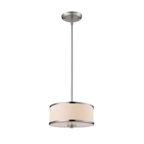 Avery Home Lighting Cameo Pendant / Semi-flush Mount Convertible 2-light Fixture