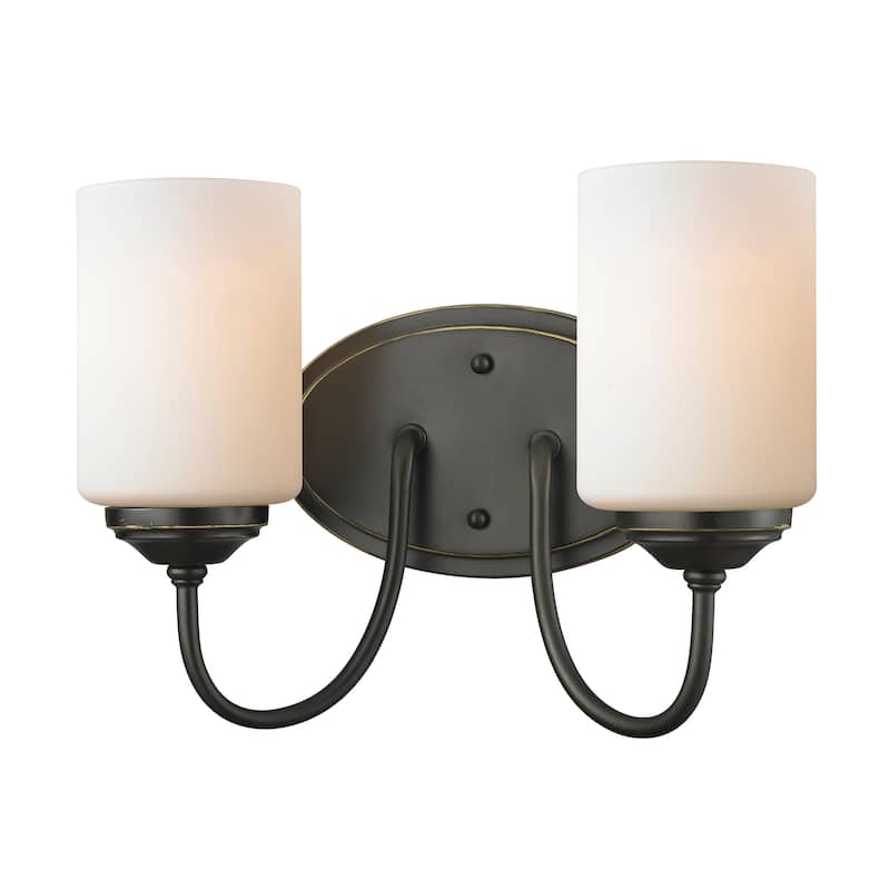 Avery Home Lighting Cardinal 2-light Olde Bronze Vanity