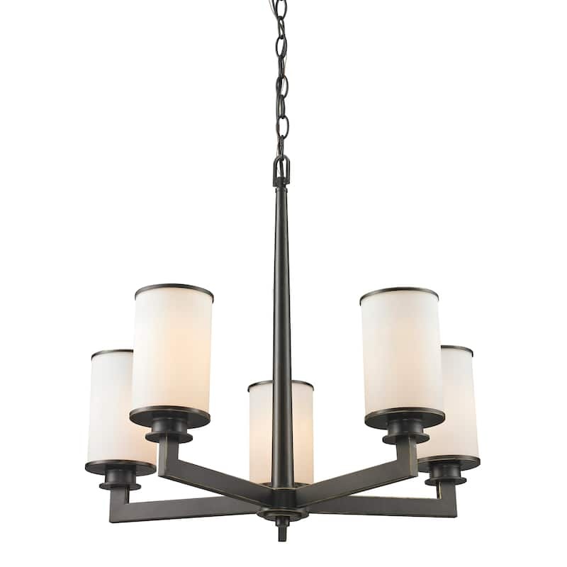 Avery Home Lighting Savannah Oil Rubbed Bronze 5-light Chandelier