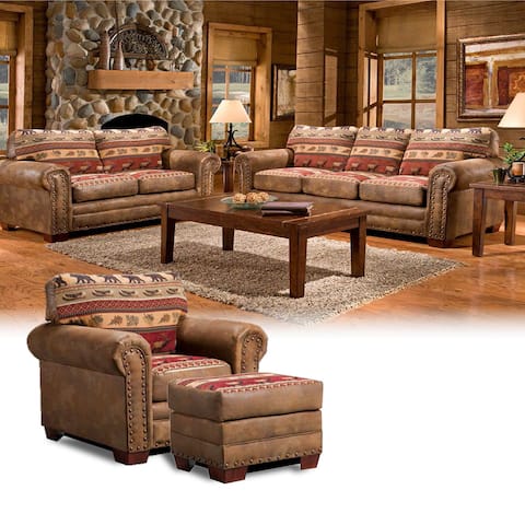 buy rustic living room furniture sets online at overstock | our best