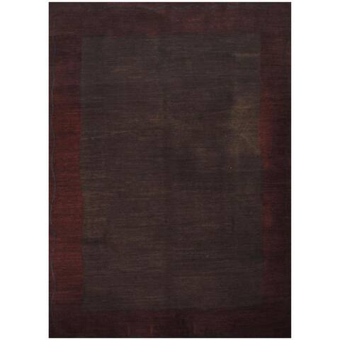 Handmade One-of-a-Kind Tibetan Wool Rug (India) - 9' x 12'1