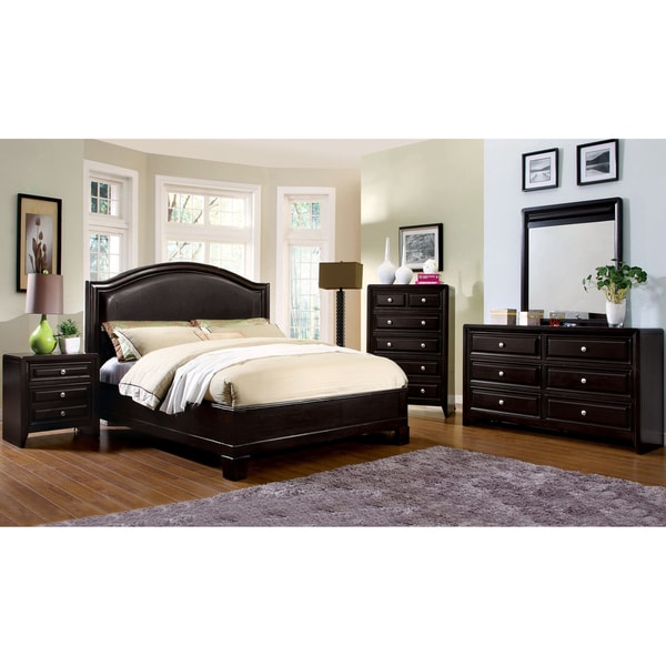 Furniture of America 4-piece Transitional Style Bedroom Set