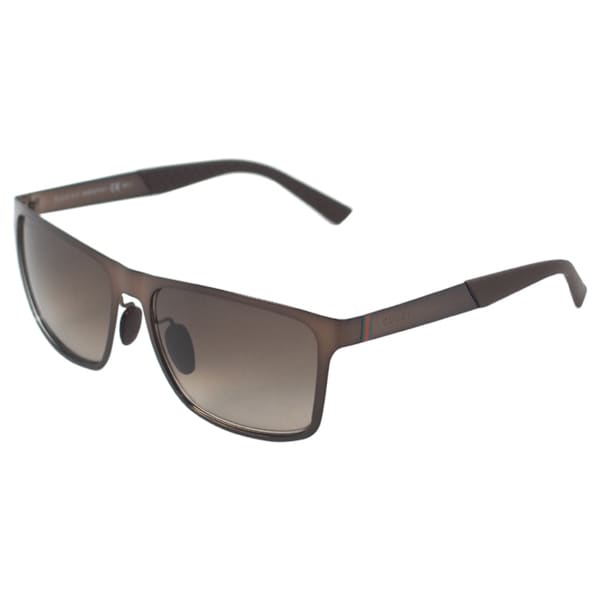 Gucci Men's 'GG 2238/S IGJHA' Brown Gradient Tinted Sunglasses ...