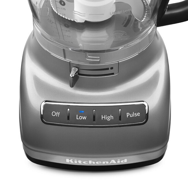 KitchenAid KFP1466WH White 14-cup Food Processor with Commercial-style Dicing  Kit - Bed Bath & Beyond - 9246152