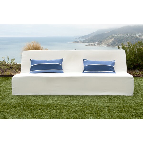 Softblock Lowboy White Indoor Outdoor Sofa