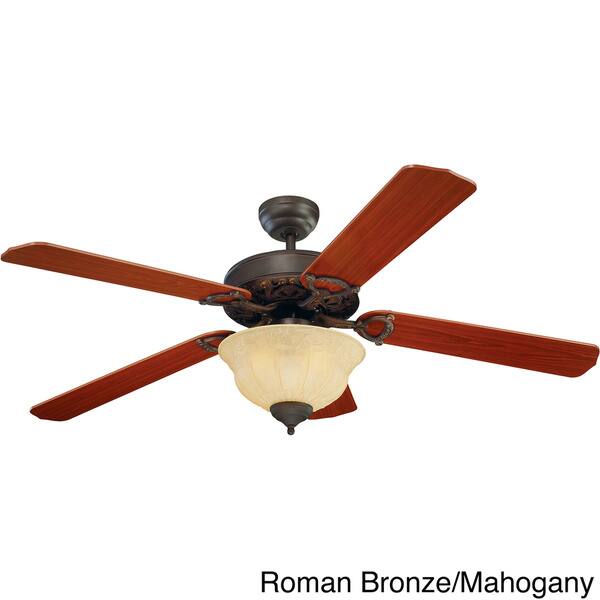 Shop Monte Carlo Ornate Elite 52 Inch 5 Blade Ceiling Fan Free