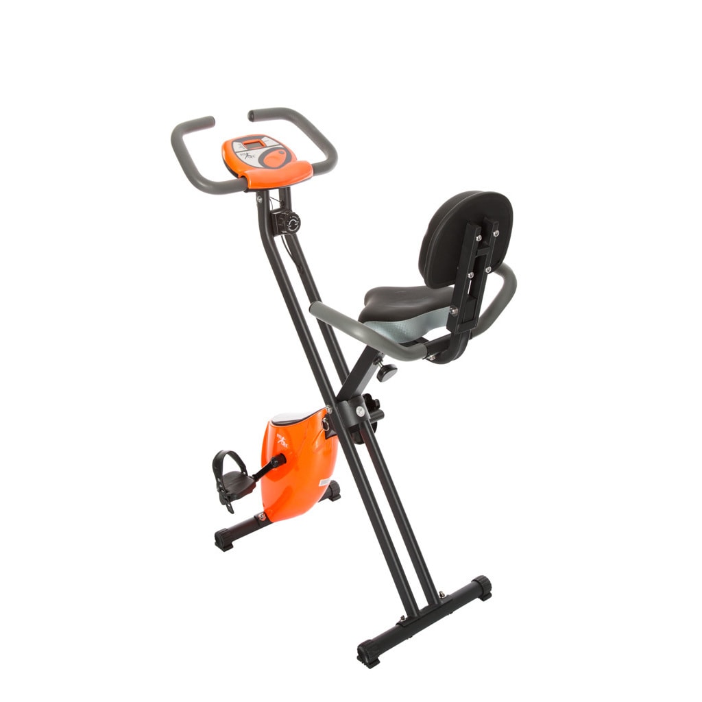 Bodyfit folding best sale magnetic exercise bike