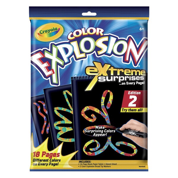 Download Crayola 74-1687 Color Explosion Set - Free Shipping On Orders Over $45 - Overstock.com - 16412634