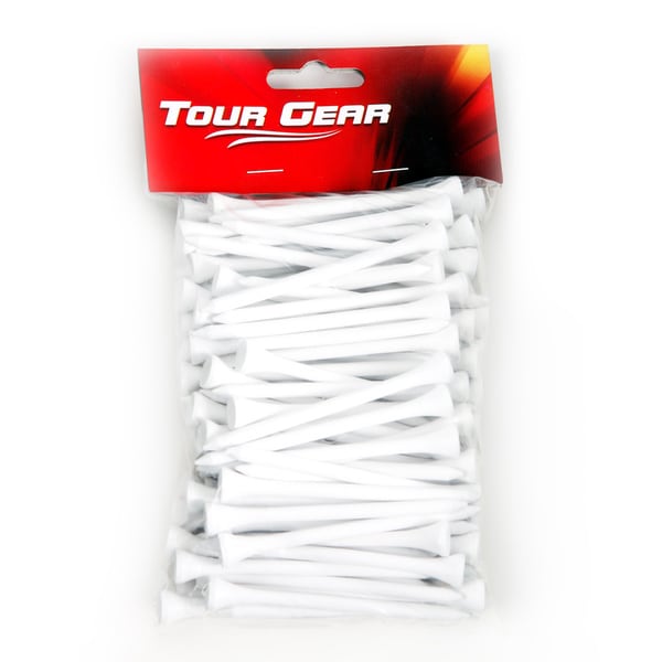 Hireko 2.75-inch White Wooden Golf Tees (Pack of 100)