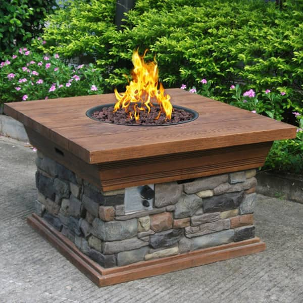 Shop Phat Tommy Yosemite Propane Fire Pit Overstock 9246882