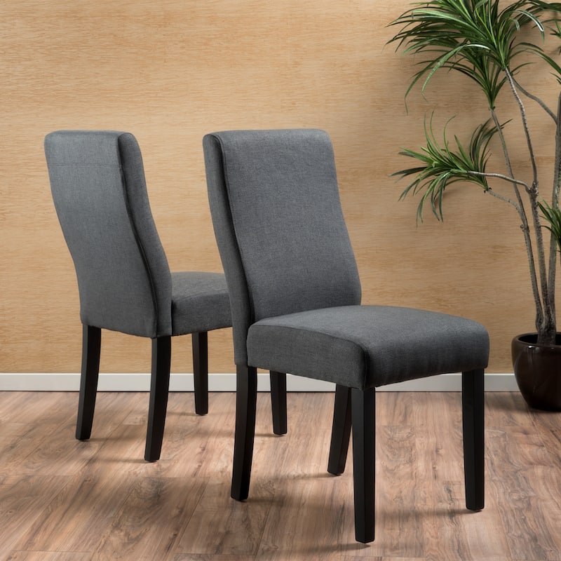 Corbin Contemporary Fabric Dining Chair (Set of 2) by Christopher Knight Home