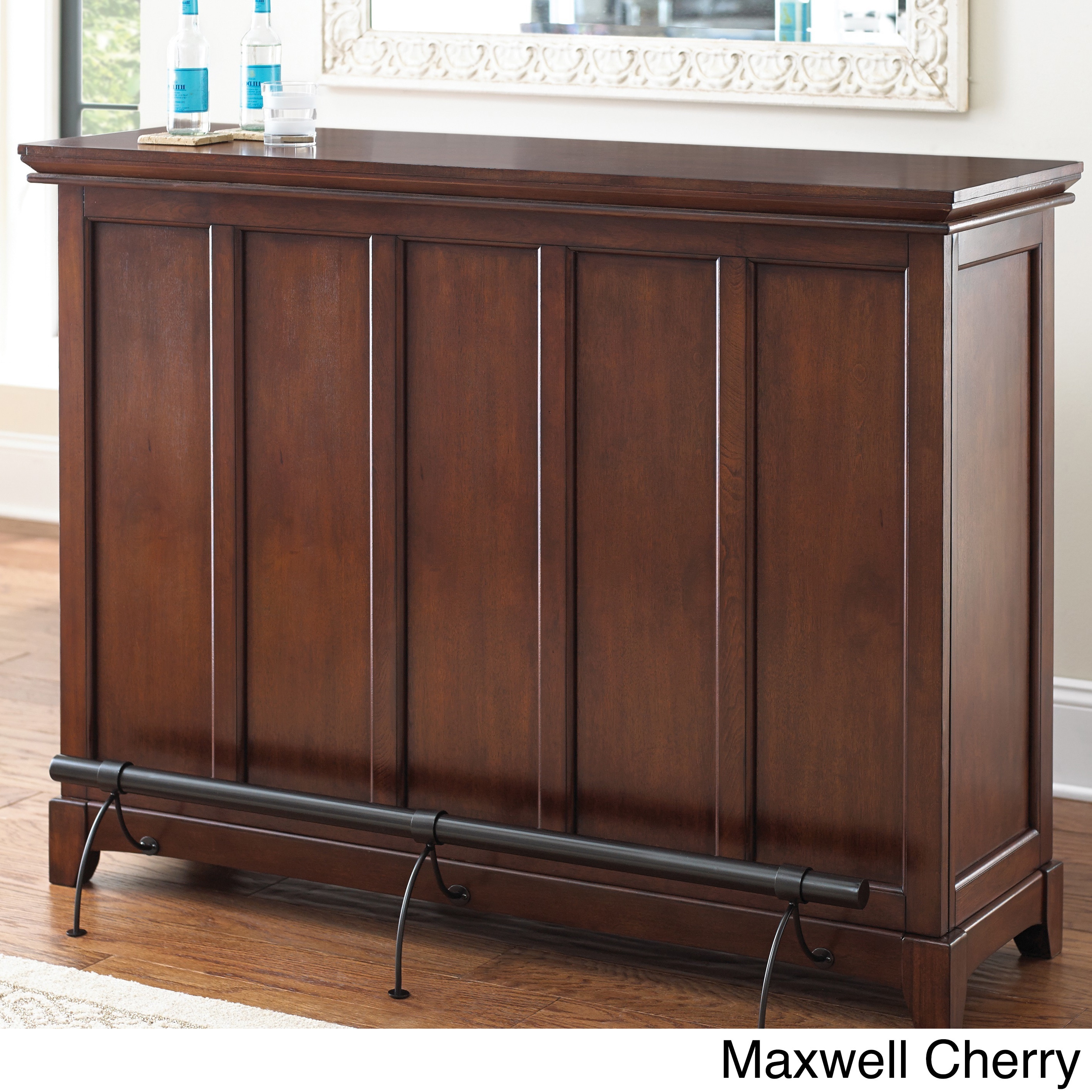 Maxwell Home Bar with Foot Rail Discounts