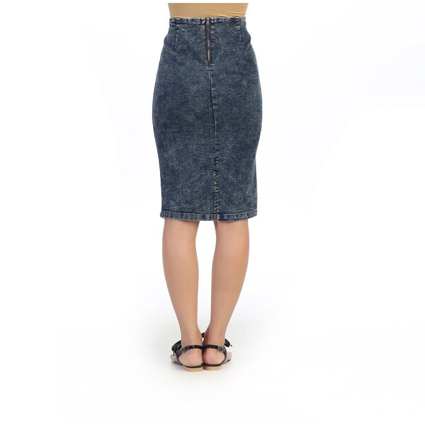 jean skirts for juniors knee length