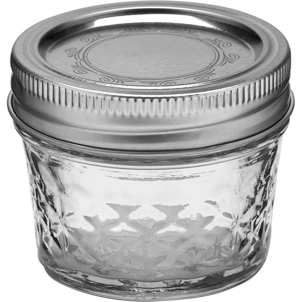 Crystal 4-ounce Jelly Jars (Set of 12)