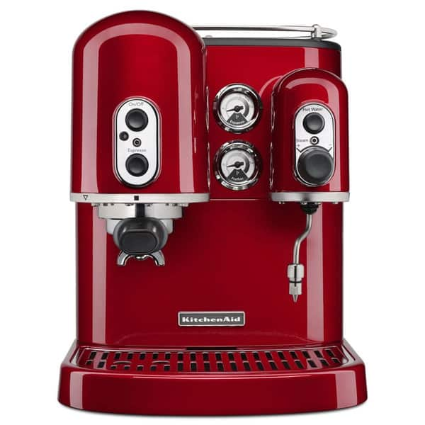 KES2102CA Kitchenaid Pro Line® Series Espresso Maker with Dual Independent  Boilers - Candy Apple Red